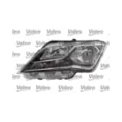 Valeo Halogen Headlight (Left) - 044891