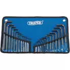 Draper 33892 Metric/Imperial Combined Hexagon Key Set 25 Piece